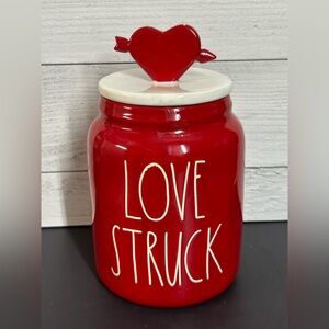 Rae Dunn Love Struck Jar